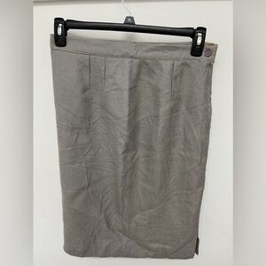 valentino tessuto skirt made in italy womens size 10 Business Professional